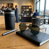 عینک آفتابی خلبانی (Aviator) مردانه آلبرت وگ مدل JS8554C85-P50
