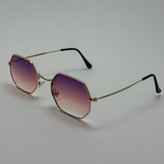 عینک شب ریبن Ray-ban صورتب هایلایت فریم طلایی کد RB 3556