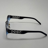 عینک آفتابی فیلیپ پلین Philip Plein مدل Luxury Shield فریم لس آبی - لنز UV400