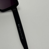 عینک آفتابی پلاریزه ریبن مستطیلی تمام مشکی کد rayban RB 2201