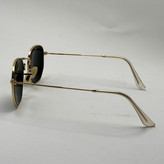عینک ریبن هگزونال شیشه سنگ مشکی فریم طلایی به همراه پک کامل ریبن کد Rayban RB 3548