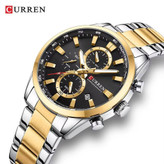 ساعت مردانه کارن اورجینال Curren مدل 8445 کرنوگراف ضد اب