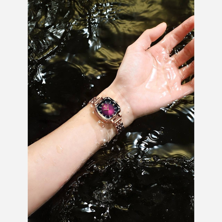 ساعت مچی زنانه پوداگار اورجینال poedagar رنگ چری