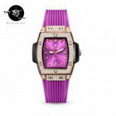 ساعت مچی زنانه هابلوت گارانتی جعبه ارسال رایگان رنگبندی Hublot