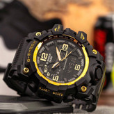ساعت جی شاک کاسیو دو زمانه g-shock بند پیو موتور اصلی کیفیت عالی کرنومتر آلارم تقویم چراغ و...با جعبه کادویی و ارسال