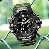 ساعت مچی عقربهای کوارتز مردانه اس میل مدل 8080-Army-grn