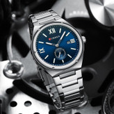 ساعت مچی عقربهای کوارتز مردانه کورن مدل 8471-SI-blue-2