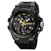 ساعت مچی عقربهای کوارتز مردانه اسکمی مدل 2031-BLK-GD-2
