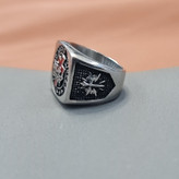 انگشتر شوالیه معبد مردانه استیل سایز10