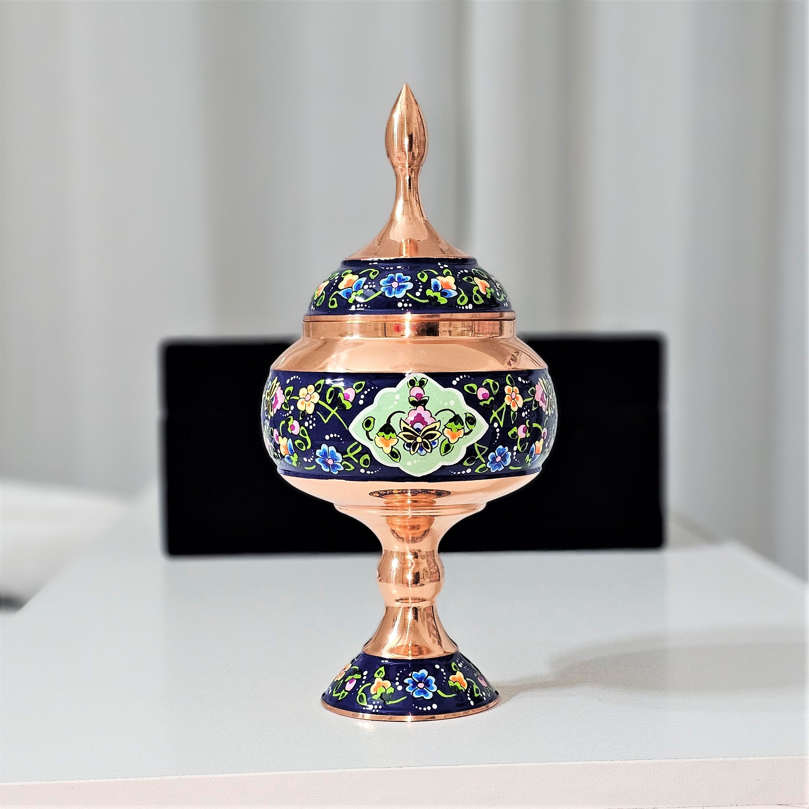 پک هدیه صنایع دستی مدل مس و ترمه کد pardaz23