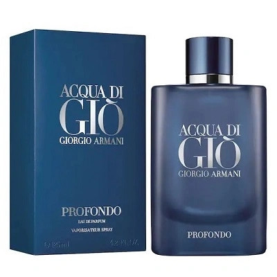 عطر ادکلن جورجیو آرمانی اکوا دی جیو پروفوندو مردانه خنک و تند درجه 1 سوئیس (پس کرایه)