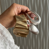 دستبند النگویی و بنگل آبکاری نقره زنانه مینیمال تنوع طرح رنگ ثابت کد tj (پس کرایه)
