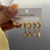 پگ گوشواره استیل زنانه رنگ ثابت کد tj (پس کرایه)