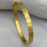 دستبند النگویی و بنگل استیل زنانه طرح چشم و نظر تنوع طرح رنگ ثابت کد tj (پس کرایه)