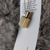 گردنبند و آویز پلاک استیل عطر یار و جا عطری رنگ ثابت کد as