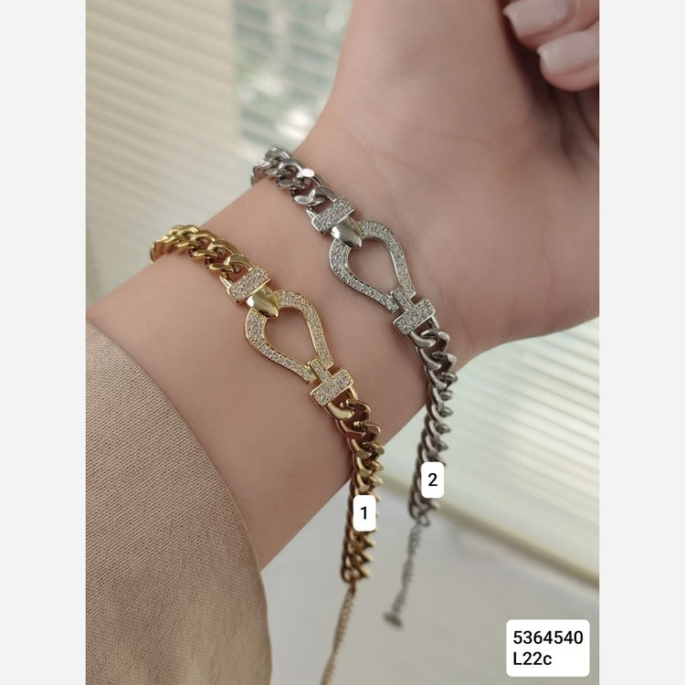 دستبند زنانه استیل 5364540