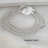سرویس مردونه فیگارو استیل بسیار با کیفیت و کاملا رنگ ثابت طول 60 یانت و پهنا 6 میل