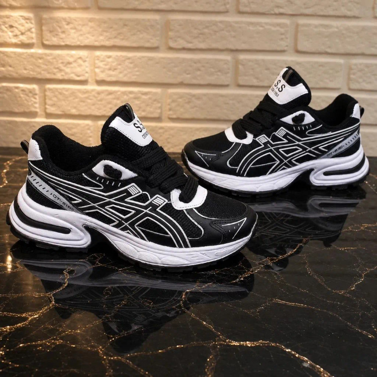 کفش اسپرت مردانه آسیکس مدل فوم حولهای زیره پیو سبک و راحت