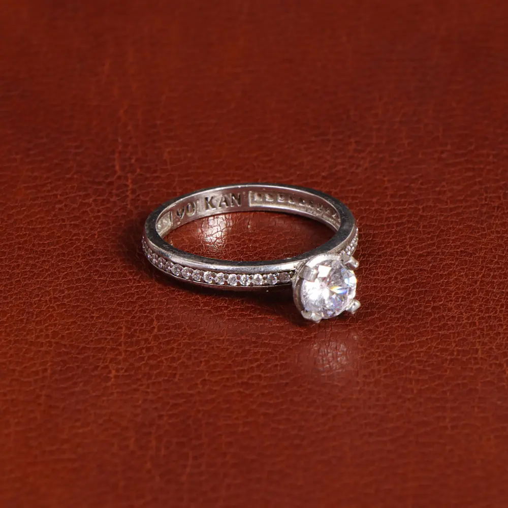 انگشتر الماس سنتاتیک زنانه کد 32914