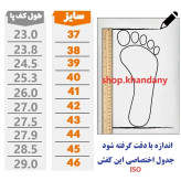 کفش چرم مردانه مدل اوزین مشکی