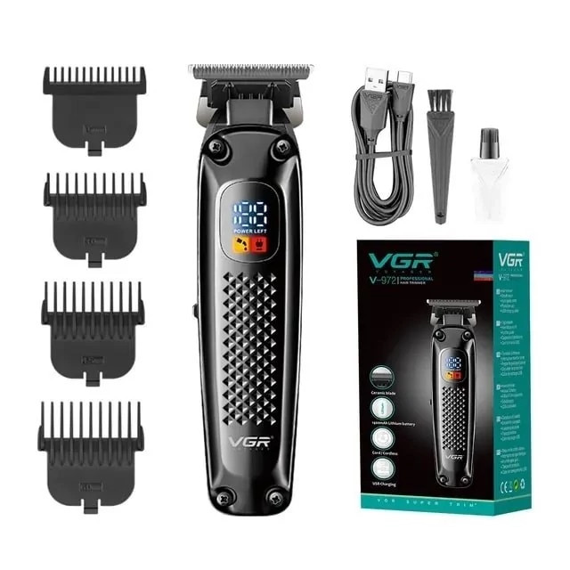 ماشین اصلاح وی جی آر 972 12ماه گارانتی