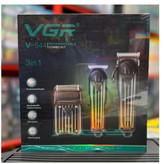ست ماشین اصلاح حجم زن و خط زن و شیور وی جی آر مدل VGR V-644