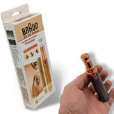 شیور ماتیکی زنانه سه کاره براون BRAUN GERMANY 3IN1 شیور بانوان تیغ نانو دور متور 64 هزار.
