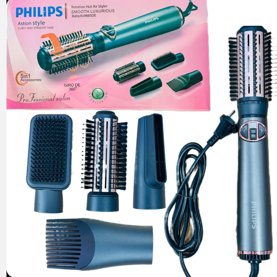 سشوار چرخشی پنج کله مارک فیلیپس محصول هلند.