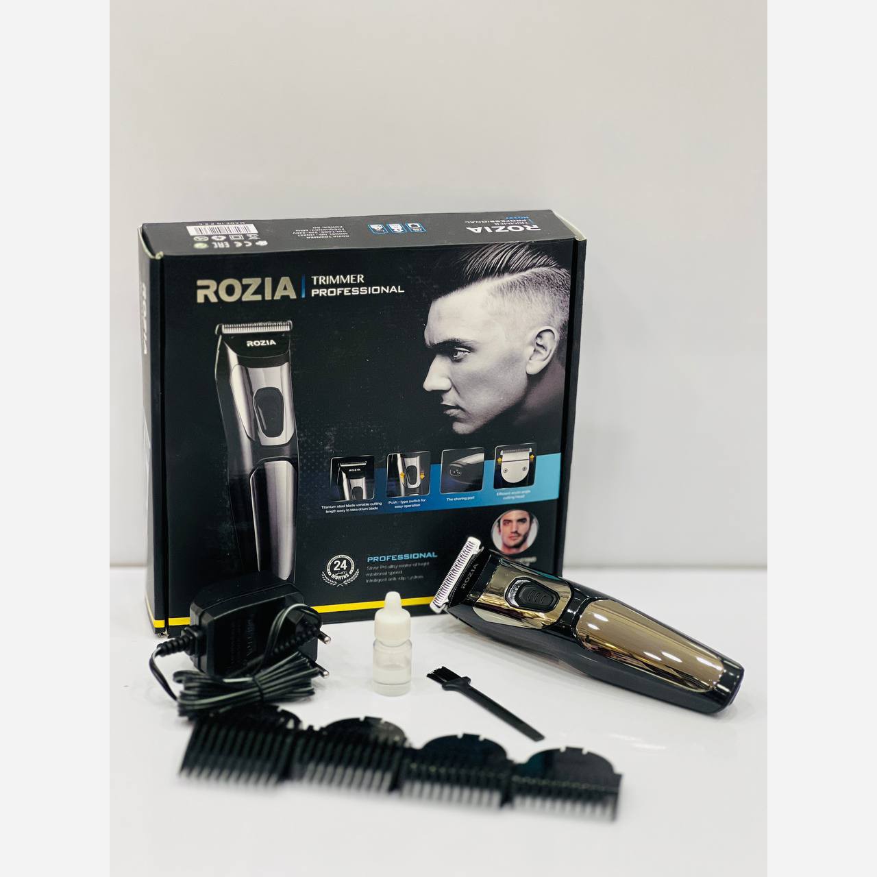ماشین اصلاح خط زن حرفه ای  روزیا مدل Rozia HQ-237