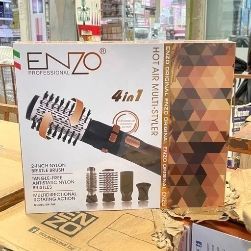 سشوار چرخشی 4 کاره اورجینال ENZO مدل EN-746