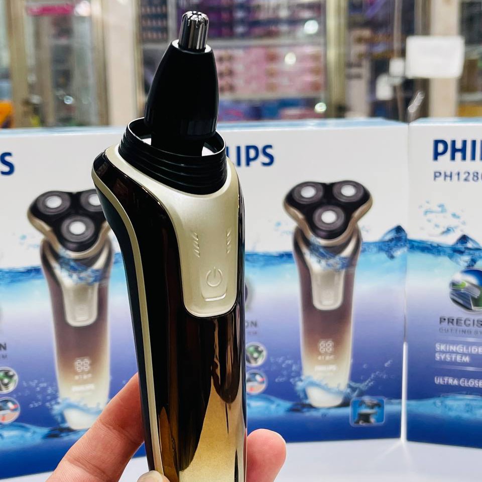 ریشتراش سه تیغ فیلیپسمدل pH1280برند هلند کاملا ضد آب و بسیار با کیفیت.