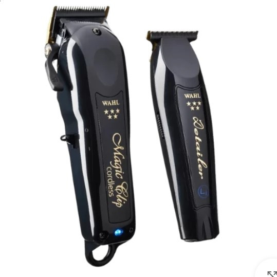 ماشین اصلاح ست وال باربر کمبو خط زن ،صفر زن حجم زن ست بسیار کاربردی مخصوص ارایشگران شارژ Wahl Barber Combo Cordless