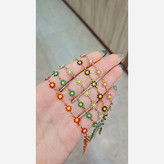 پابند بابونه چند رنگی استیل تابستونی