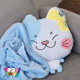 عروسک پتو بالشتی کله گربه ای