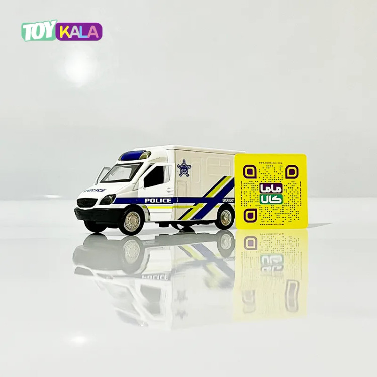 اسباب بازی ماشین پلیس موزیکال 12 سانتیمتر (کد 059)