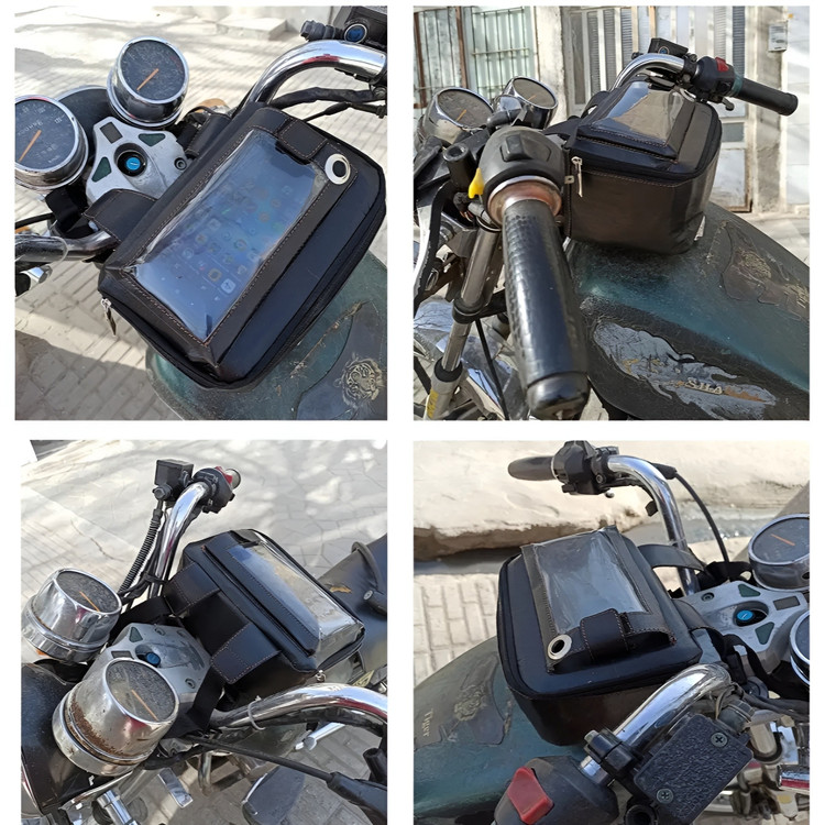 کیف حمل لوازم موتور و دوچرخه چرمی وارداتی اعلا