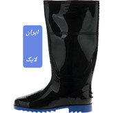 چکمه مردانه بلند چکمه پلاستیکی مشکی چکمه بلندپلاستیکی چکمه مشکی چکمه ایمنی باغبانی چکمه مشکی چکمه مردانه