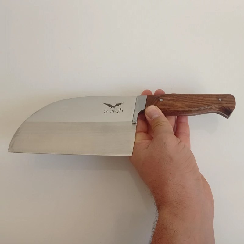 ساطور آشپزخانه فولاد استیل مروتی زنجان